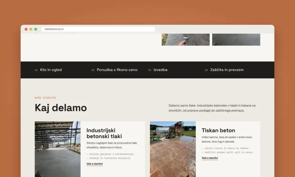Tekstualni sadržaji na web stranici za obrtnika